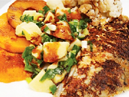 Панирана маслена риба в пшеничен грис със соев сос - снимка на рецептата
